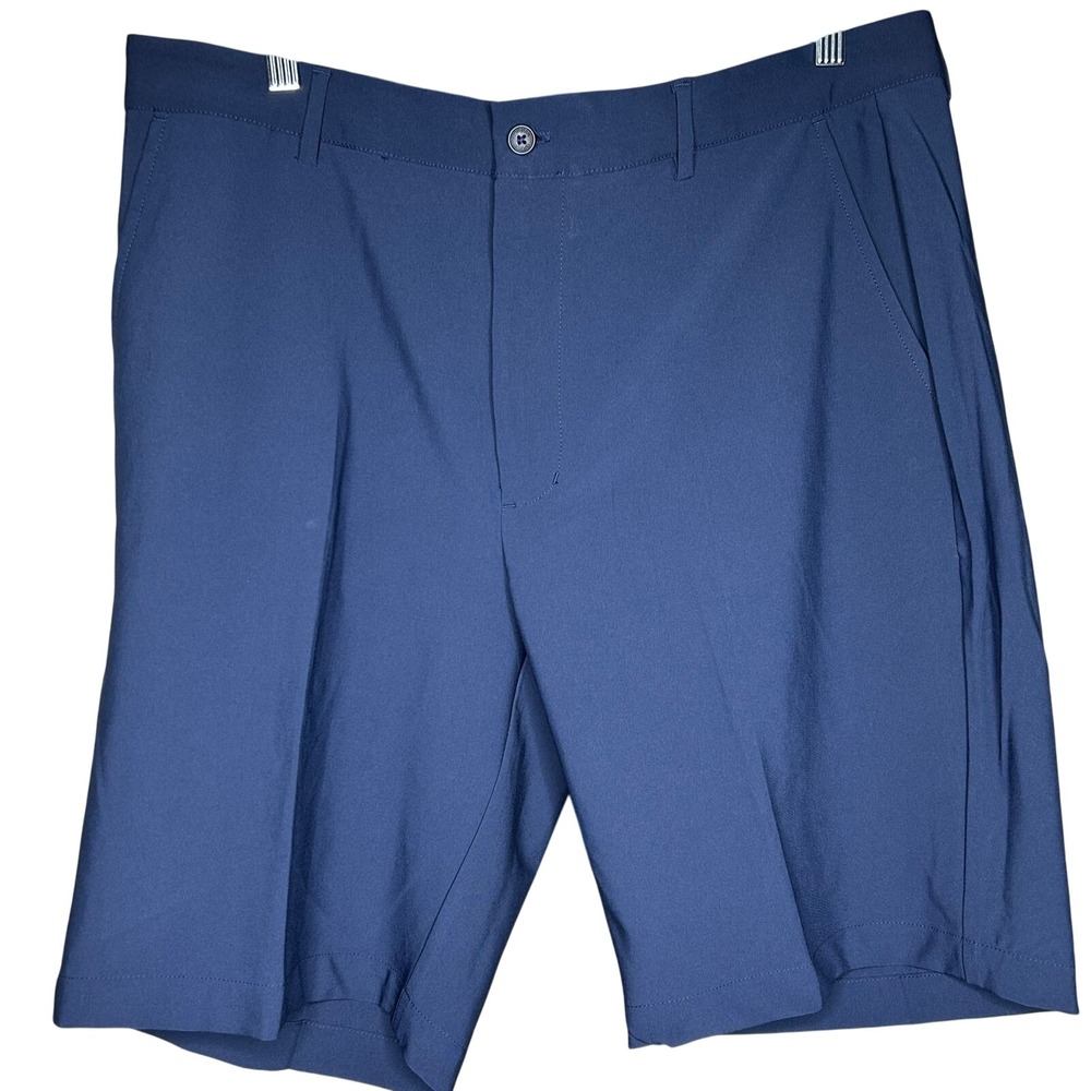 Greg Norman Men's Golf Performance Shorts- 36- NEW, Navy,‎ Technical Performance